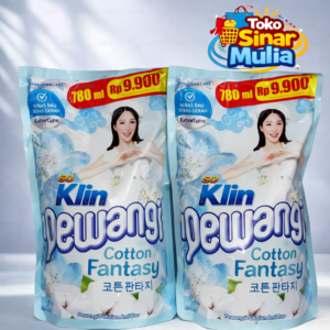 So Klin Pewangi Pakaian – Anti Bau & Segar Tahan Lama 780 ml