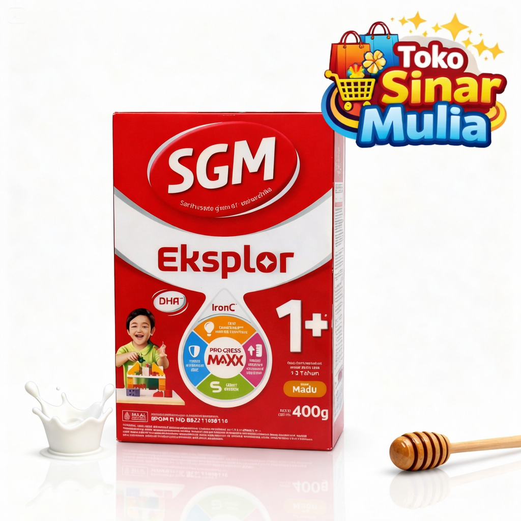 SGM Eksplor 1+ Madu – Anak 1–3 Tahun (400g)