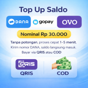 TOP UP EWALLET 30RB