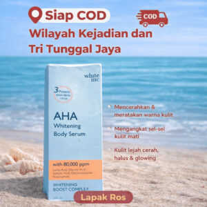 White Inc AHA Whitening Body Serum (Angkat Sel Kulit Mati)