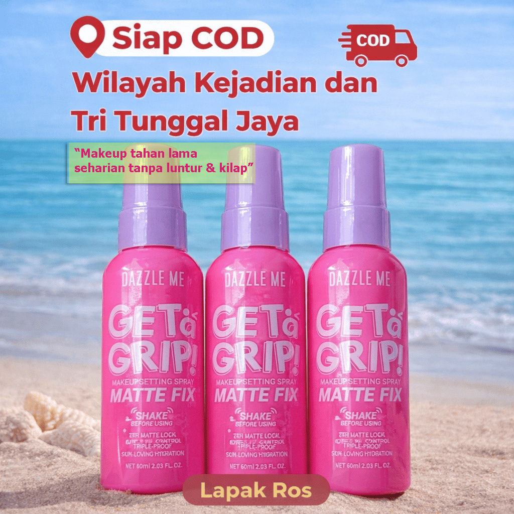 Dazzle Me Get A Grip Matte Fix Spray 60ml