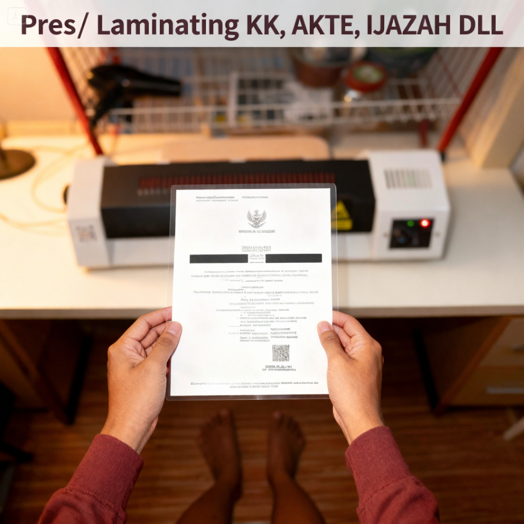 Laminating/ Pres KK, AKTE, IJAZAH - Gambar 2
