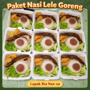 Paket Nasi Lele Goreng