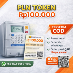 TOKEN PLN 100RB