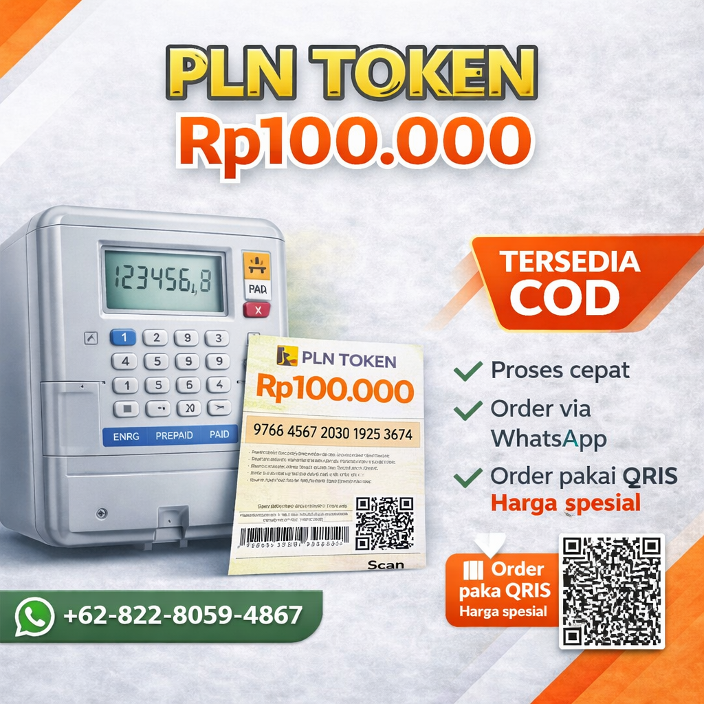 TOKEN PLN 100RB