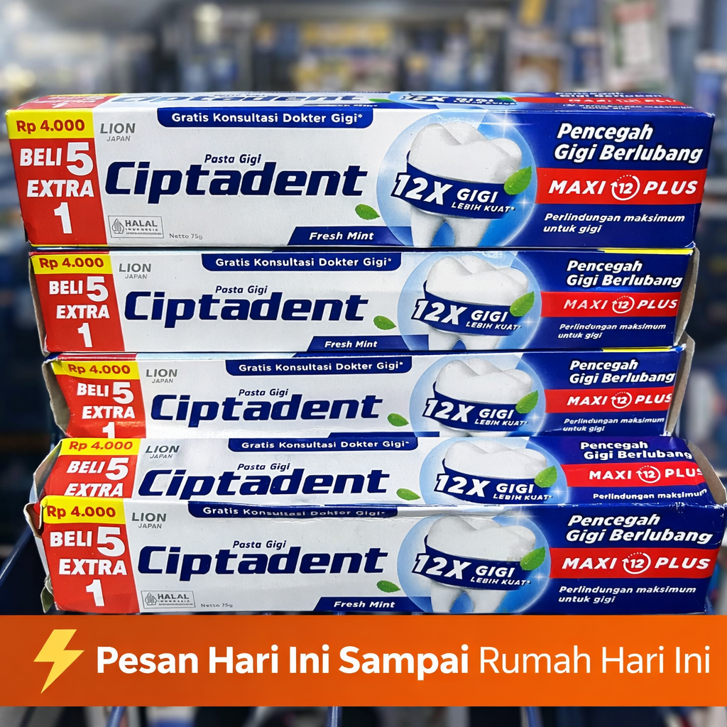 Ciptadent Pasta Gigi Fresh Mint 75g