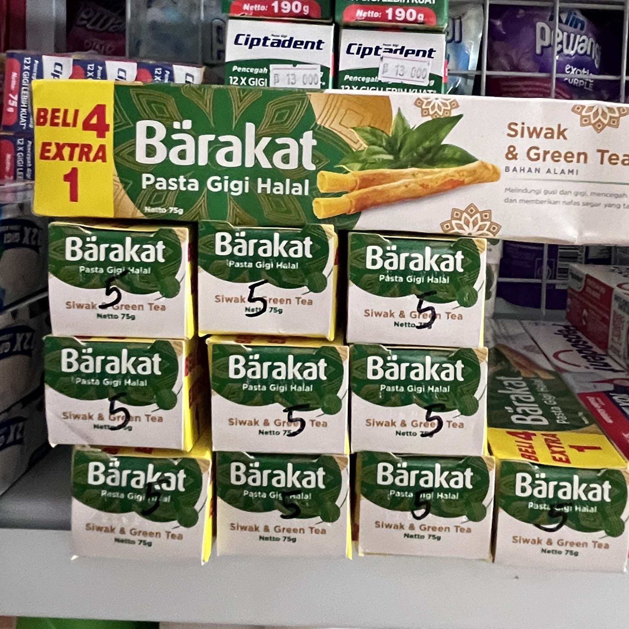 Barakat Pasta Gigi Halal Siwak