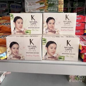 K Natural White Brightening Bar Soap