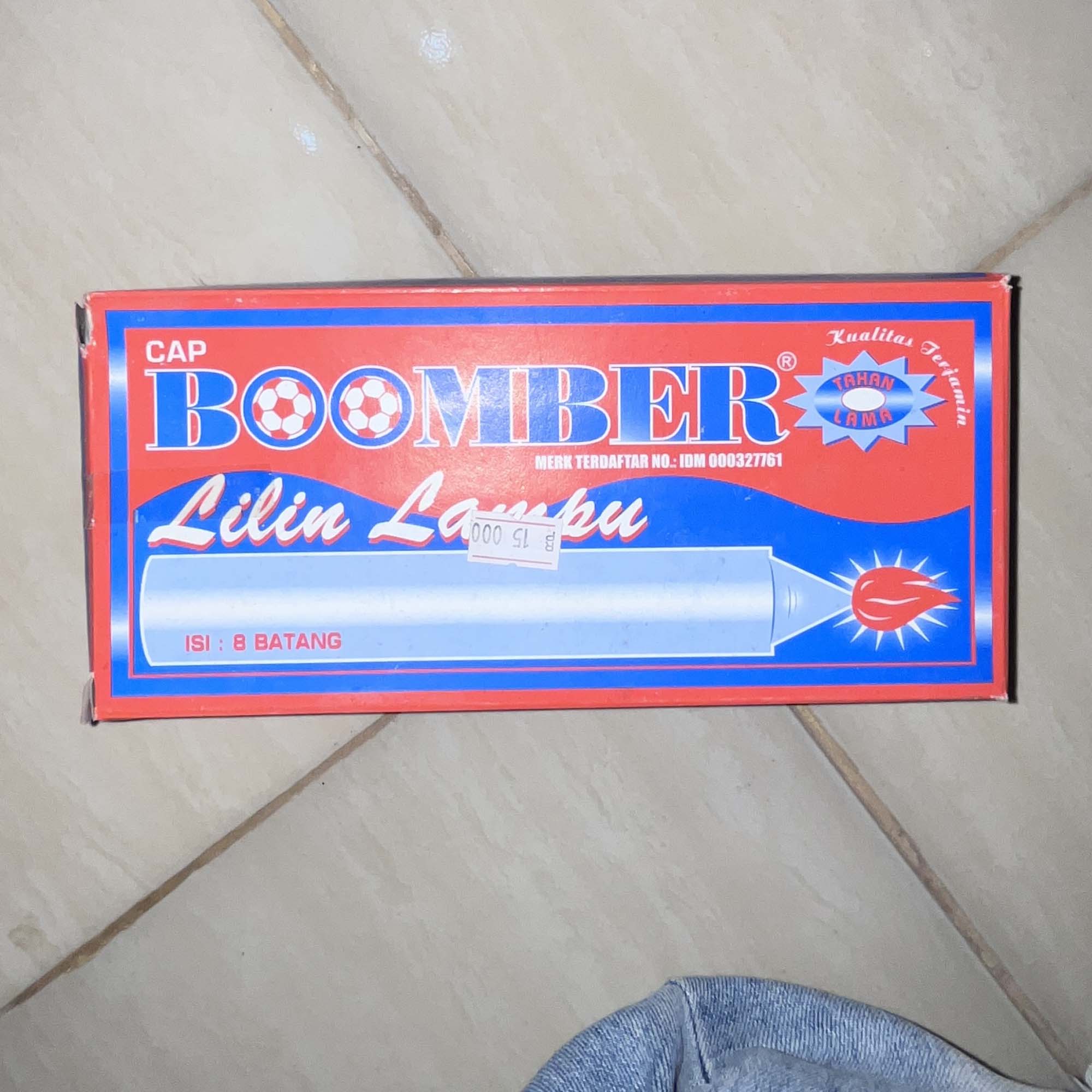 Boomber Lilin Lampu