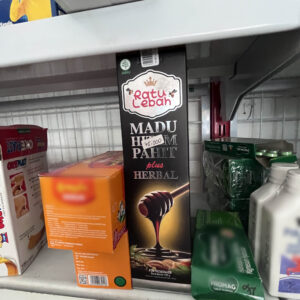 Ratu Lebah Madu Hitam Pahit Plus Herbal