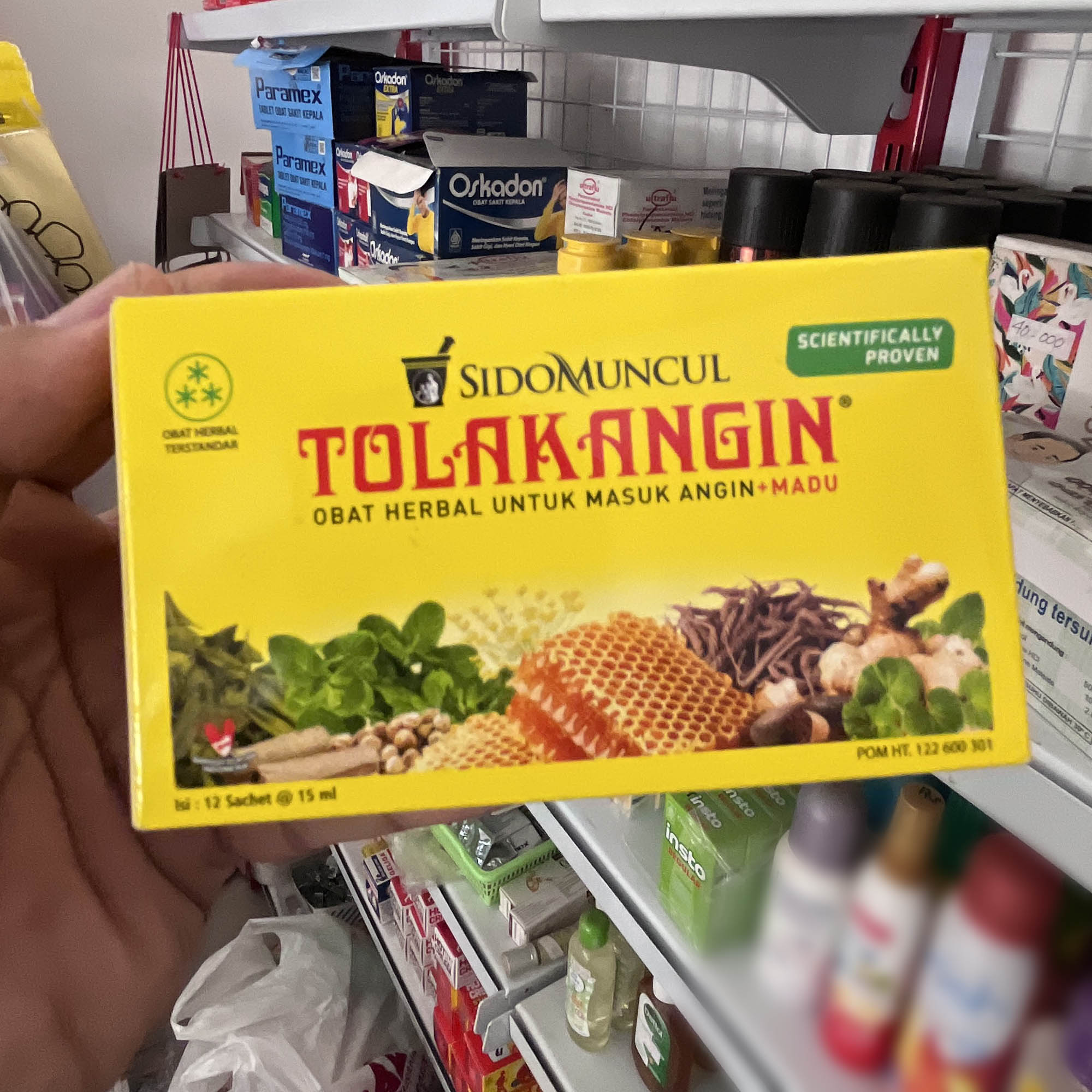Tolak Angin Cair Sido Muncul