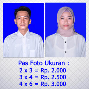 Cetak Pas Foto Nikah dll