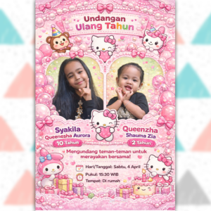 Cetak Undangan Ultah Mini